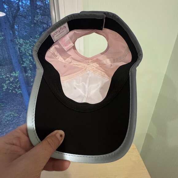 🧢 Ponyflo Performance Ponytail Cap – Pink (One Size) - Picture 7 of 9
